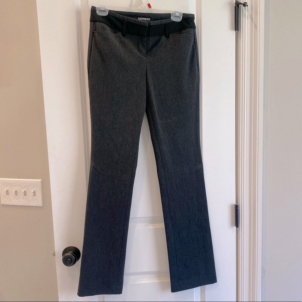 Black Express Editor slacks. Size 0